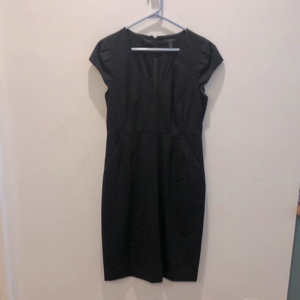 Cap sleeve sheath dress with pockets, J. Crew size 6